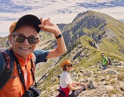 31 Dal Passo  di Valcervia (2319 m)  con vista verso il Corno Stella